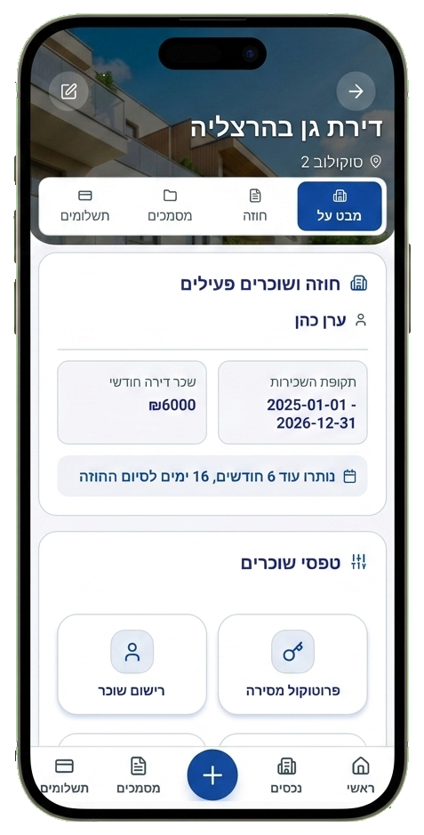 RentMate Contract Details
